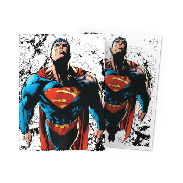 dragon-shield-standard-brushed-art-superman-100-sleeves